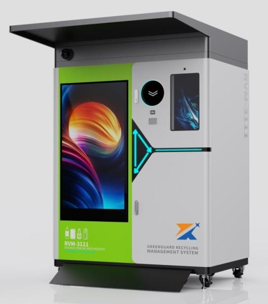 Semi-outdoor Return For Earn Reverse Vending Machine AI Drivered RVM For PET