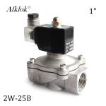 Stainless Steel Lpg Solenoid Valve -5~60℃ Pilot Operating CE Certification