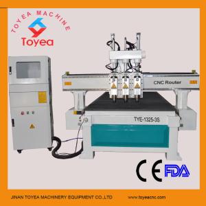 Wholesale 3 Spindles Pneumatic tool changer cnc woodworking machine hiwin square linear rail TYE-1325-3S from china suppliers