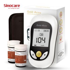 Wholesale Gold Electrode Blood Glucose Meter Kit With Strong Anti - Interference Performance from china suppliers