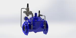 Wholesale PN25 EN1074-5 Standard Adjustable Hydraulic Flow Control Valve With Stainless Steel Trim from china suppliers