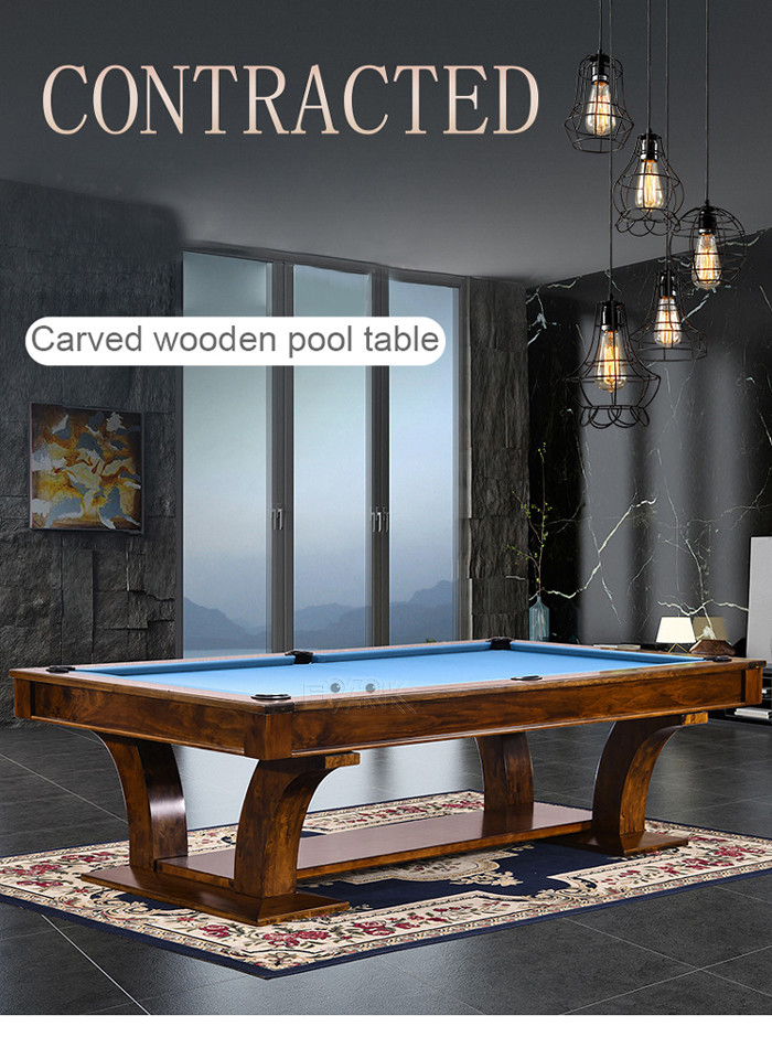 Curved 420d Oxford Billiard Pool Table For Children Adult