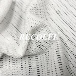 Wholesale Swim Resort Dresses Repreve Mesh White PFP Polyester Elastane from china suppliers