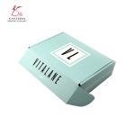 Blue Color Folding Corrugated Cardboard Shipping Boxes 5cm Height