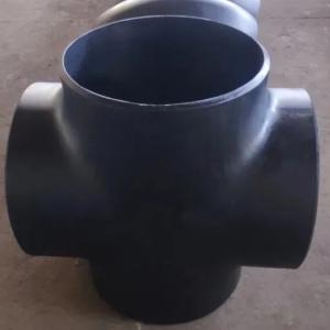 Wholesale ASME B16.9 Carbon Steel Pipe Fittings A234WPB Seamless Pipe Cross Fitting from china suppliers
