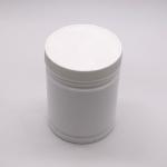500ml HDPE Plastic Powder Container with Customized Cylinder Shape Label Sticker