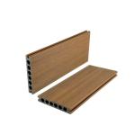 Co Extrusion Wood Plastic Composite Decking Boards Outside Flooring 138x23mm