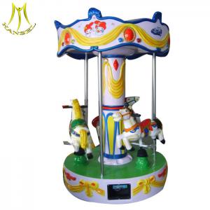 China Hansel mini fairground rides small carousel for sale mini carousel horse for sale on sale