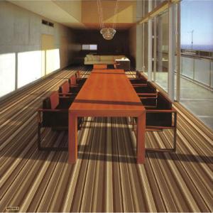 Wholesale Shaggy Cut Pile Carpet Tiles Stripe Style Machine Woven Technics from china suppliers