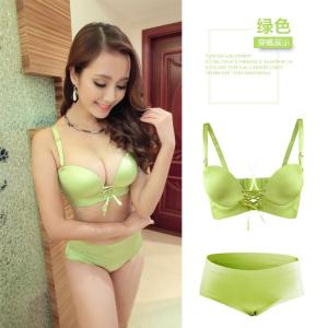China traditional cloth colorful Bra set with many colors and straps , less MOQ on sale