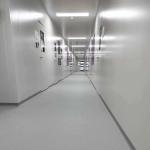 Clean Room Flooring Antistatic , Laboratory Hospital PVC Flooring Anti Corrosion