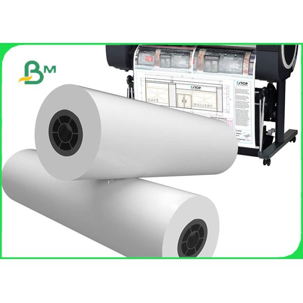 20lb Inkjet CAD Plotter Paper For HP Designjet 36" x 150' High Resolution