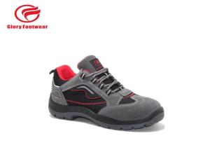 Wholesale Breathable Red Lining Mesh Sport Safety Shoes , Steel Plant Lightweight Safety Trainers from china suppliers