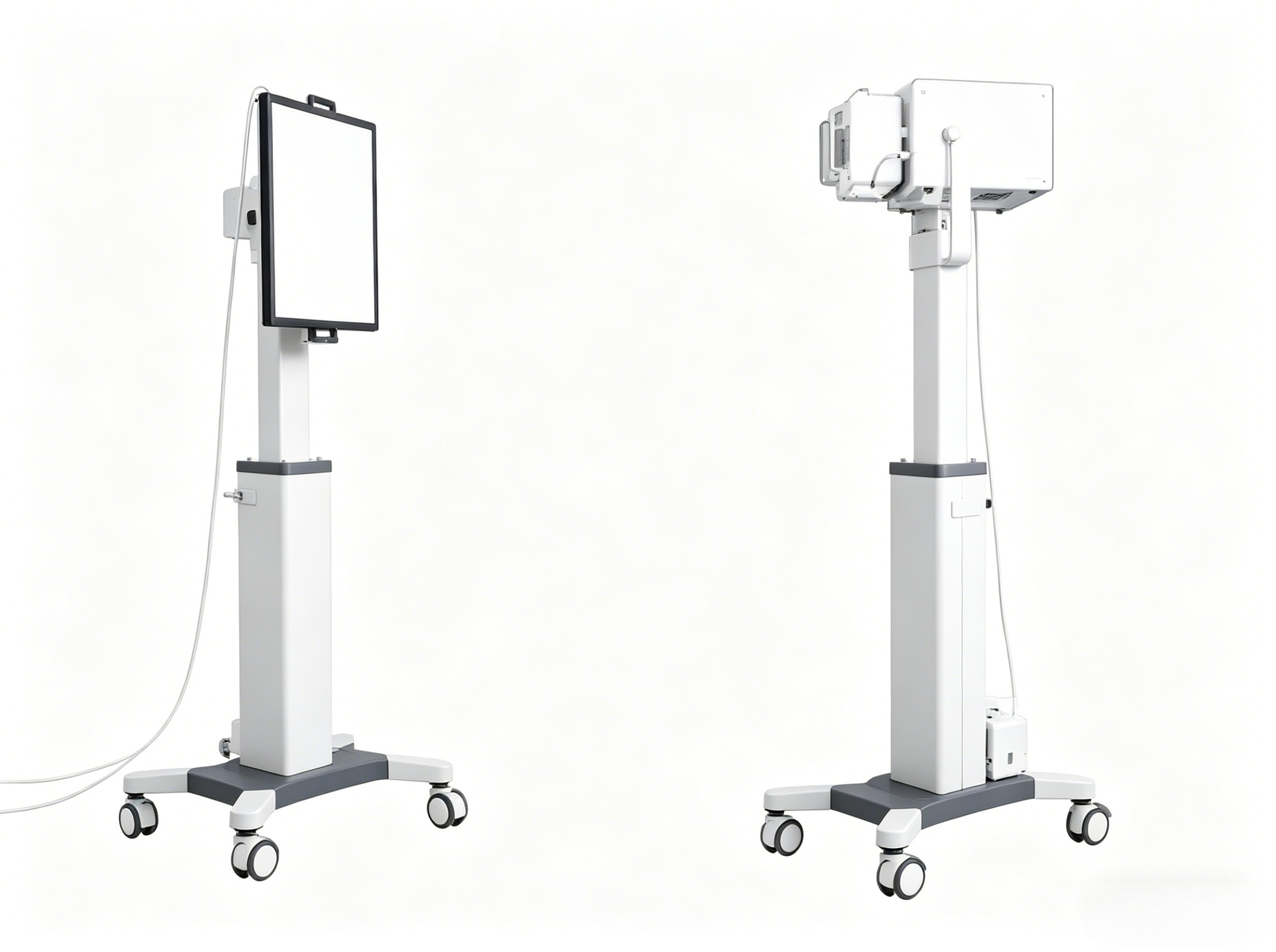Wholesale Mobile X-ray Bucky Stand, Height Adjustable Portable DR Panel Holder, Wheeled Medical Radiography Imaging Stand for Hospital Clinic from china suppliers