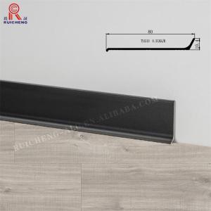 Wholesale Flooring Accessories 80mm Metal Skirting Board Lines For Protection from china suppliers