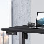 Iron Metal Type Height Adjustable Modern Office Executive Director Writing Table