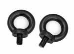 M16 Carbon Steel Grade Class 4.8 8.8 10.9 12.9 Black Oxide Lifting Eye Metal