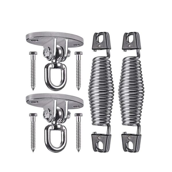 Swing Hangers and Springs Hanging Kit Heavy-Duty 304 Stainless Steel for