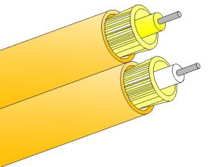 Wholesale Duplex 8 Fiber Optic Cables Low Attenuation and SC FC ST LC MPO MU MTRJ D4 SMA Connectors from china suppliers