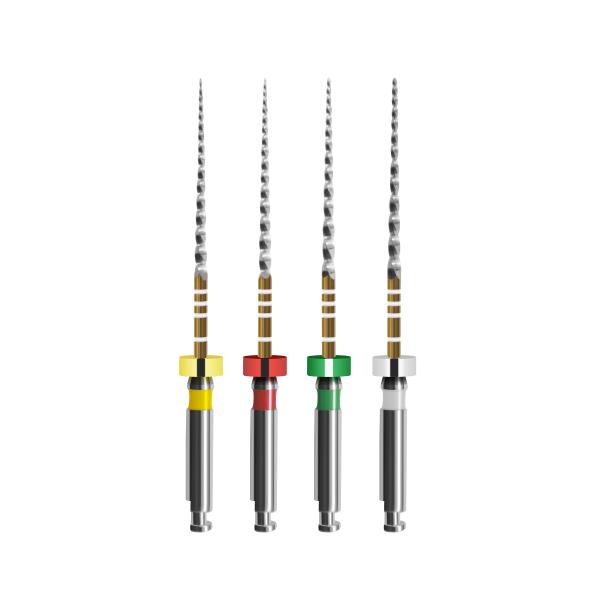 Reciprocating Rotary Files Dental Wave File Gold Heat Treated Niti Files Rotary