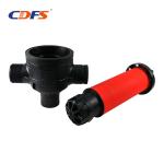 Nylon T Type 3 Inch Auto Back Flushing Disc Filter 20 / 50 / 100 / 130 Micron