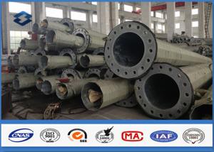 Wholesale Middle Voltage Dodecagonal Power Transmission Pole 470 Mpa ~ 630 Mpa Tensile Strength from china suppliers