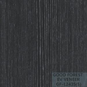 China EV Reconstituted Ebony Veneer Silver Glitter Wood Grain Veneer Sheets FSC on sale