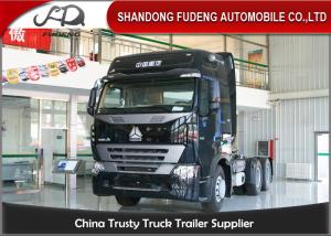 Wholesale CNHTC 6 × 4 SinotrukTractor Head Trucks With 10 Wheel HOWO A7 Model 420HP from china suppliers