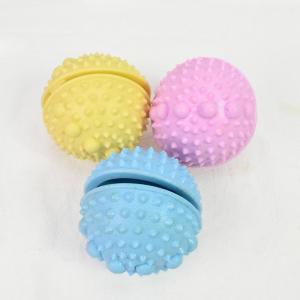 Wholesale Macaron Color Food Leaking Tpr Chew Ball For Dog from china suppliers