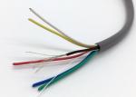 Customized White PVC Security Alarm Cable 0.2mm² Pure Copper Power Limited Wire