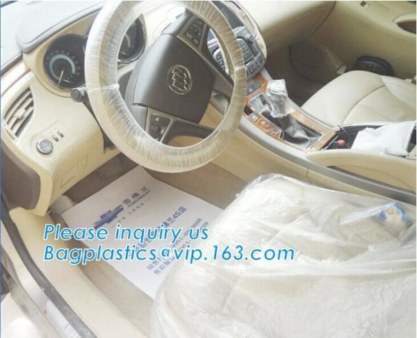 Dustproof protective disposable non woven 16 inch covers 14 inch steering wheel