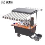 SS Tabletop Business Scooter Coffee Bike Cart 300KG Load
