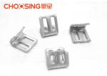 Silver Color Furniture Spring Clips High Strength Metal Zinc Plating Materials