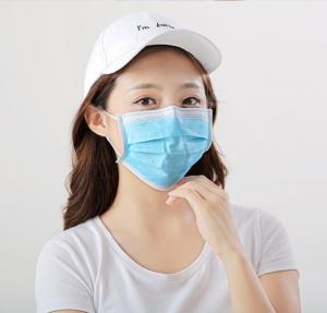 China Health And Safety Disposable Earloop Face Mask Antibacterial on sale
