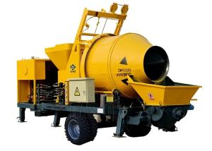 Wholesale Trailer Mounted Concrete Mixer Pump Light Weight Portable Concrete Mixer With Pump from china suppliers