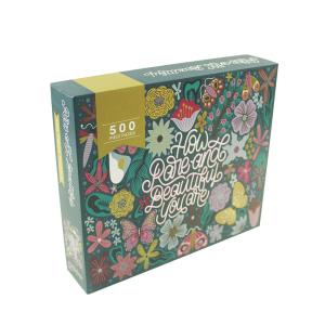 Wholesale Thickened Paper Jigsaw Puzzle Cardboard Game Jigsaw 500pcs Paper Puzzle from china suppliers