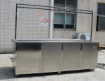 10 Ft Ultrasonic Blind Cleaning Equipment Wash And Rinse Heated Ultrasonic Tank