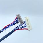 DF19 DF13 20 30 Pin LCD LVDS Cable Discrete Wire 0.5mm Pitch For Lcd Panel