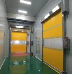 Self Repairing Rapid Roller Doors Shutter Plastic Zipper PVC Curtain 50HZ 1.50KW