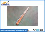 0.3mm Automatic Hat Shape Roll Forming Machine Chain Drive
