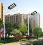 500w ABS material Black housing high quality integrated led all in one solar