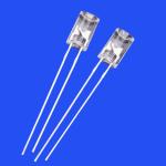 5mm 1.5Hz 1/12 Duty Cycle White Color 8000-12000K 2000-4000mcd 90deg Flangeless