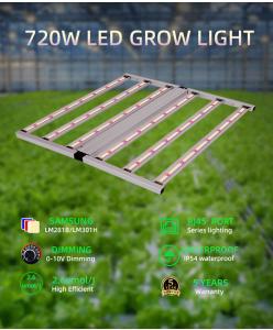 Wholesale 720W Dimmable Customized LED Grow Light Panel For Specific Plant Requirements from china suppliers