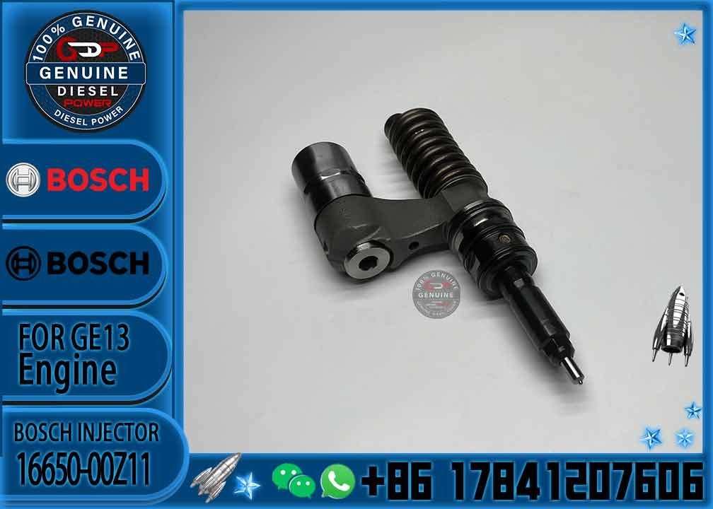 Common Rail Diesel Fuel Injector 0414701033 Common Rail Injector 0414701034 Auto Parts Injector 16650-00Z11