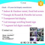 smd full color led flexible screen display