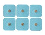 QS-TECH physical therapy electrode pad 5x5cm snap button electrode