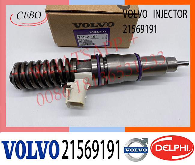21569191 Diesel Engine Fuel Injector 7421569191 21569191 BEBE4N01001 For VOL D11C Diesel Engine Parts