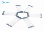 Gery Flat Ribbon Cable FC 20 Pin Female To Female Extension Motherboard IDC