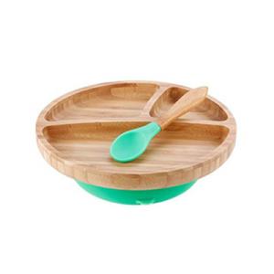 Wholesale Unbreakable Bamboo Lacquer Bowl With Bamboo Baby Divided Plate Delicate Appearance from china suppliers