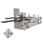 Twofold Layer Tissue Paper Napkin Machine , 7.5KW Industrial Paper Folding